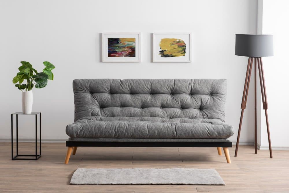 Trojmiestna rozkladacia pohovka Saki - Light Grey 1