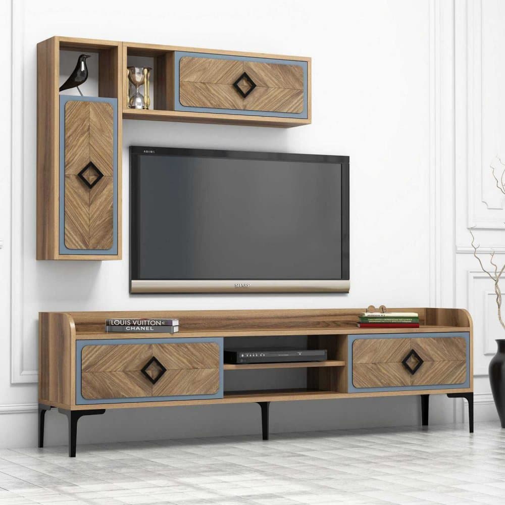 TV skrinka / Obývacia stena Samba - Blue