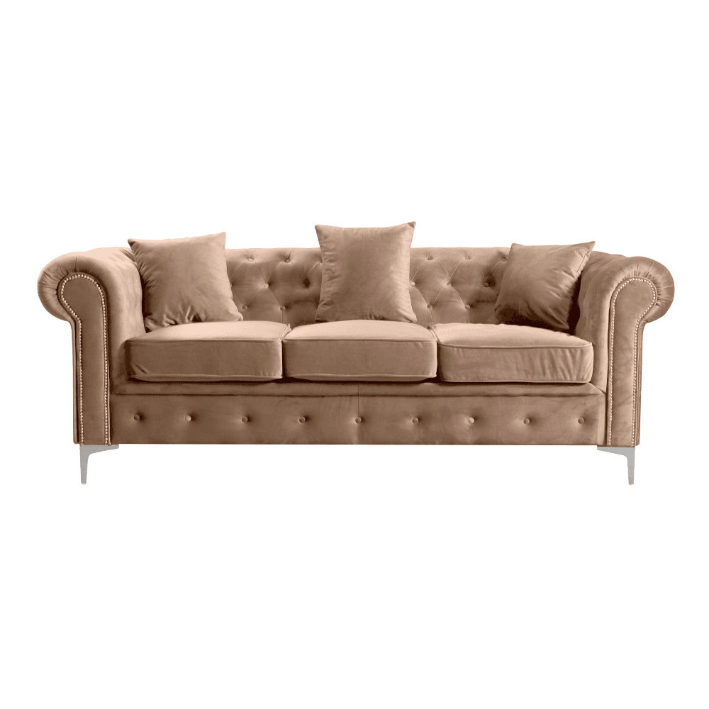 Rozkladacia chesterfield pohovka 3-miestna ROMANO Tempo Kondela 1