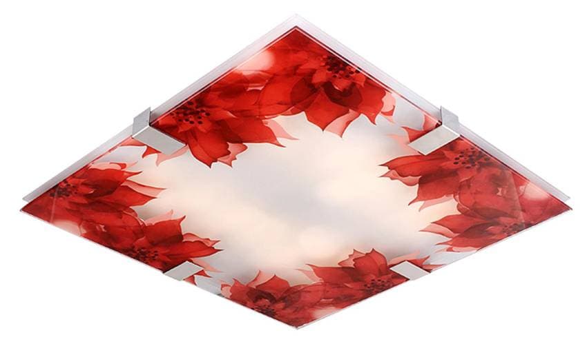 Stropná lampa Rhapsody Stropná lampa E27 štvorcová 1