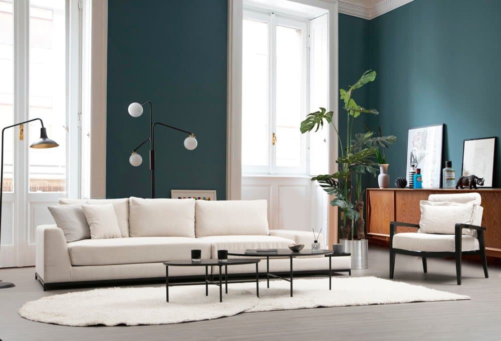 Štvormiestna pohovka Line With Side Table - Beige 1