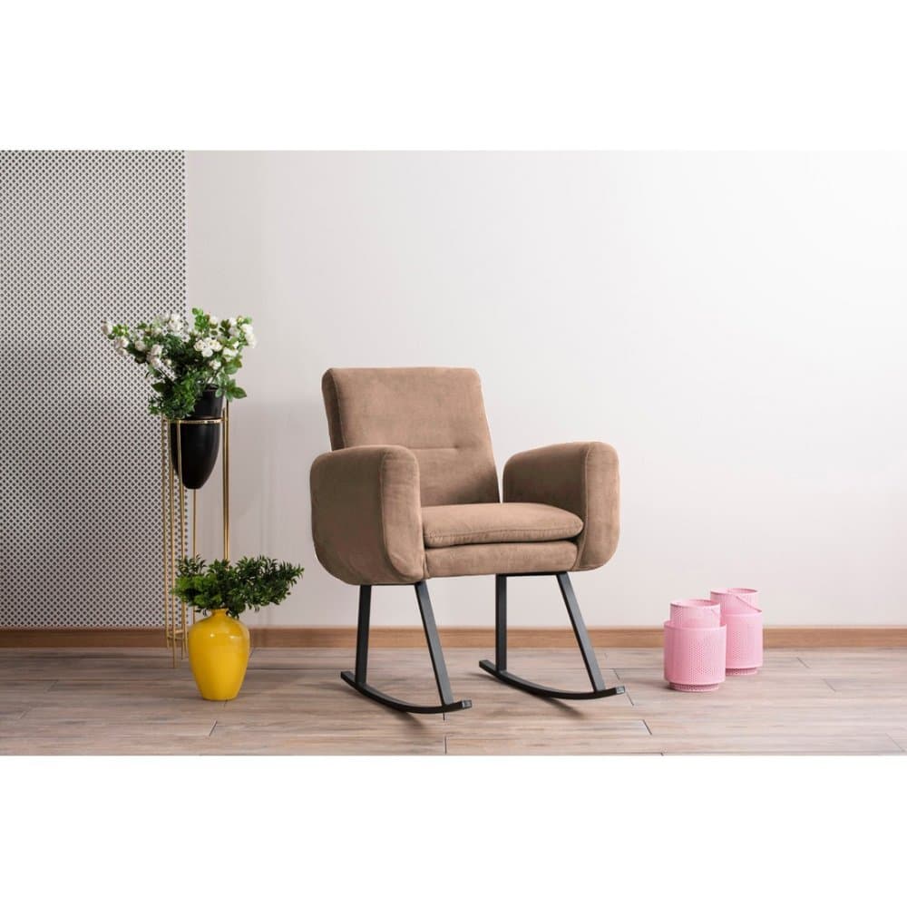 Hojdacie kreslo Kono - Light Brown 1