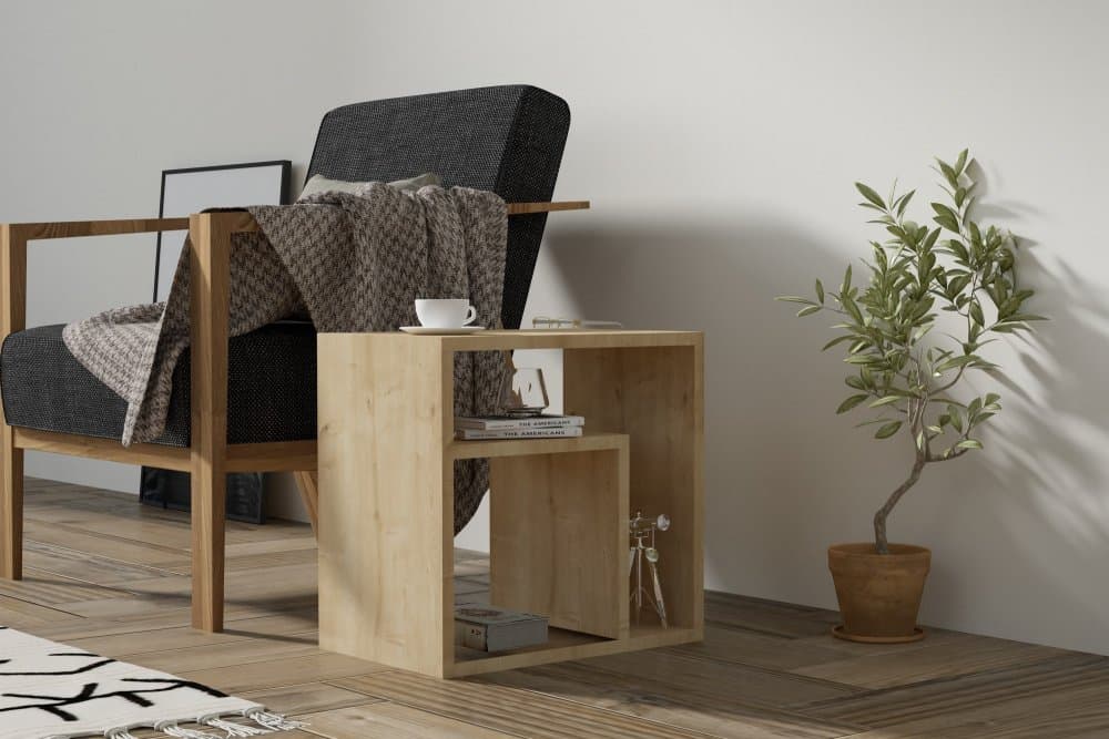 Príručný stolík / Odkladací stolík Dakota - Sapphire 1