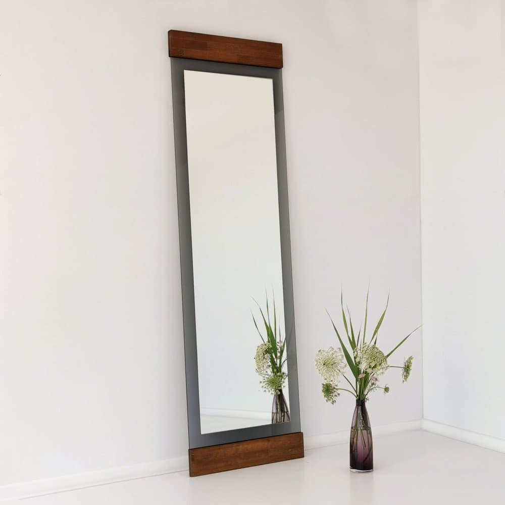 Stojace zrkadlo Murano - Walnut