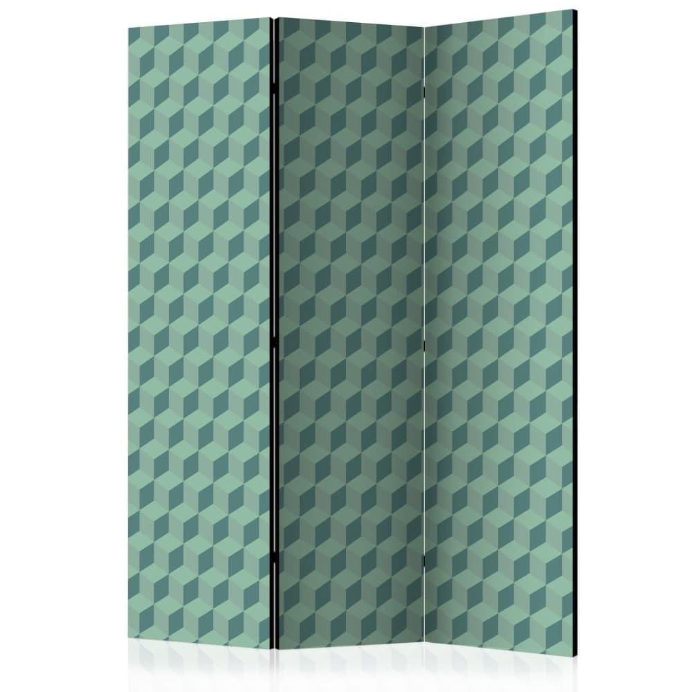 Paraván Monochromatic cubes Dekorhome 1