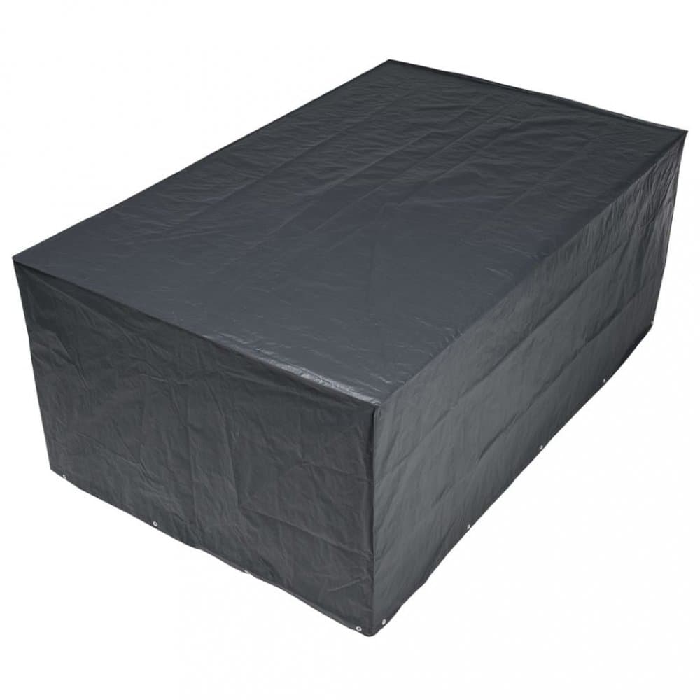 Plachta na záhradný set 325x205x90 cm tmavosivá / čierna Dekorhome 1