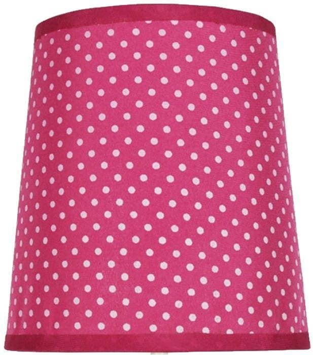 tienidlo na lampu gala fuchsia bodkované 1