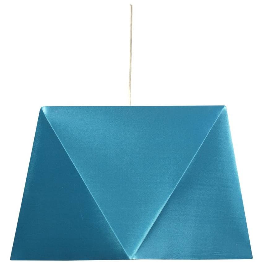 Stropná lampa závesná 1X60W E27 tyrkysová HEXAGEN 1