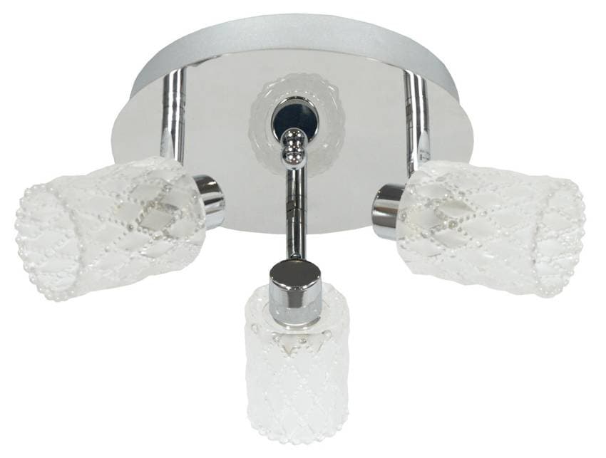 Stropné svietidlo Trans plafond 3X40W G9 chróm