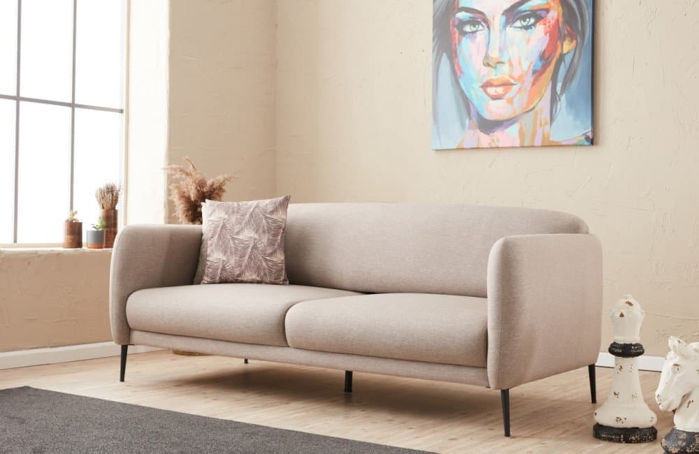 Trojmiestna rozkladacia pohovka Venus 3-Seat - Cream