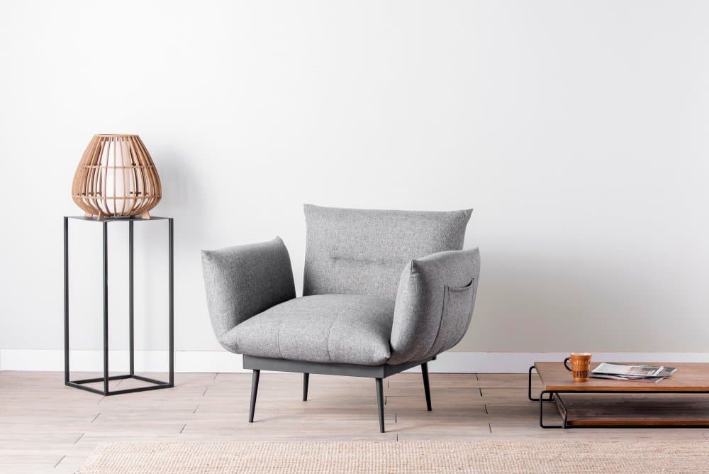 Kreslo ušiak Jax Solo - Grey GR110 1