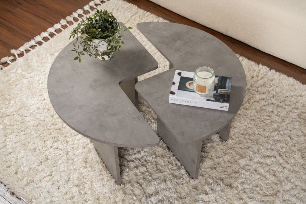 Konferenčný stolík Moira - Concrete Grey 1