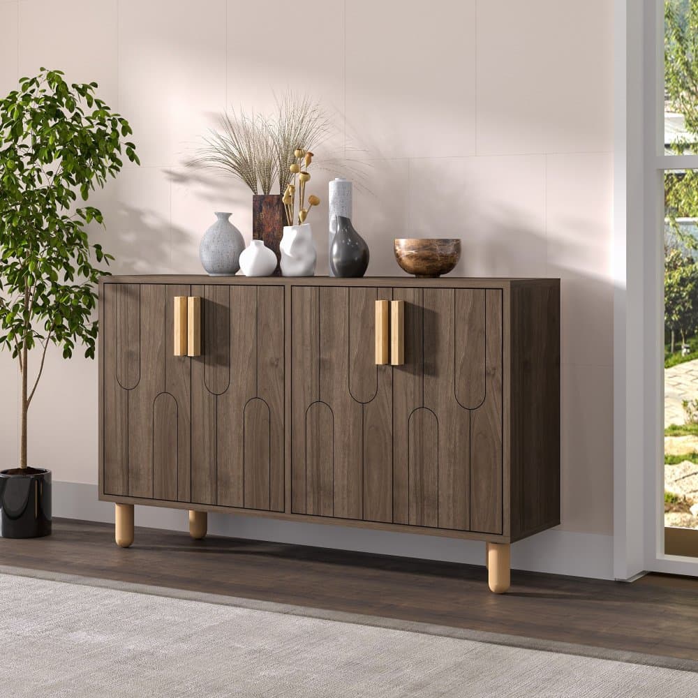 Konzolový stolík Vincent - Walnut 1