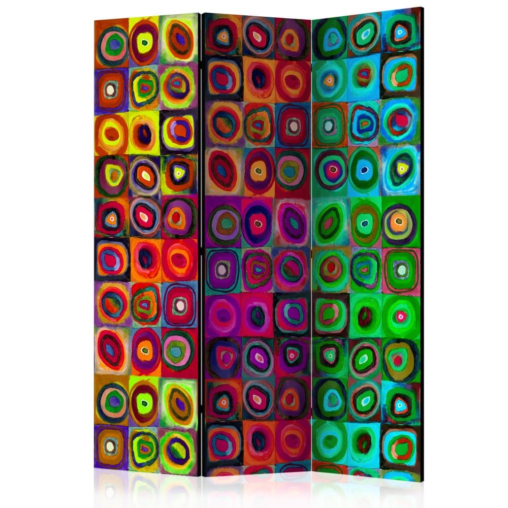 Paraván Colorful Abstract Art Dekorhome 1