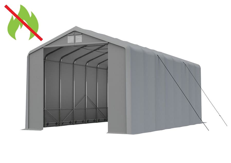 Skladová hala XXL 6x12m sivá 1