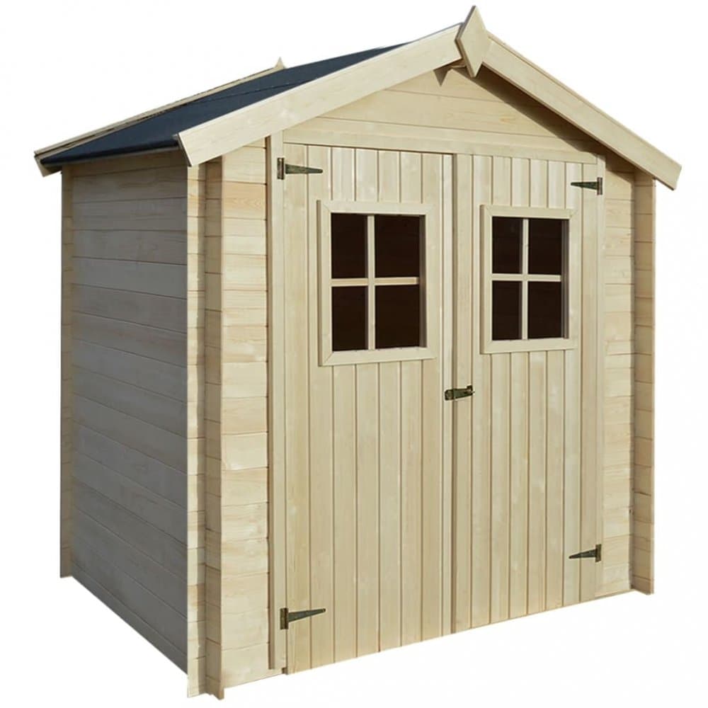 Drevený záhradný domček / kôlňa 2 x 1,5 m Dekorhome