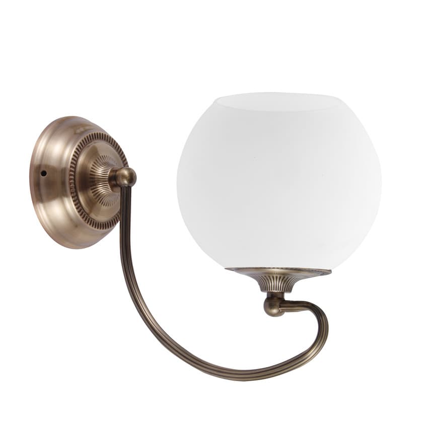 Nástenná lampa 1X60W E27 patinovaná medená ORBIT 1