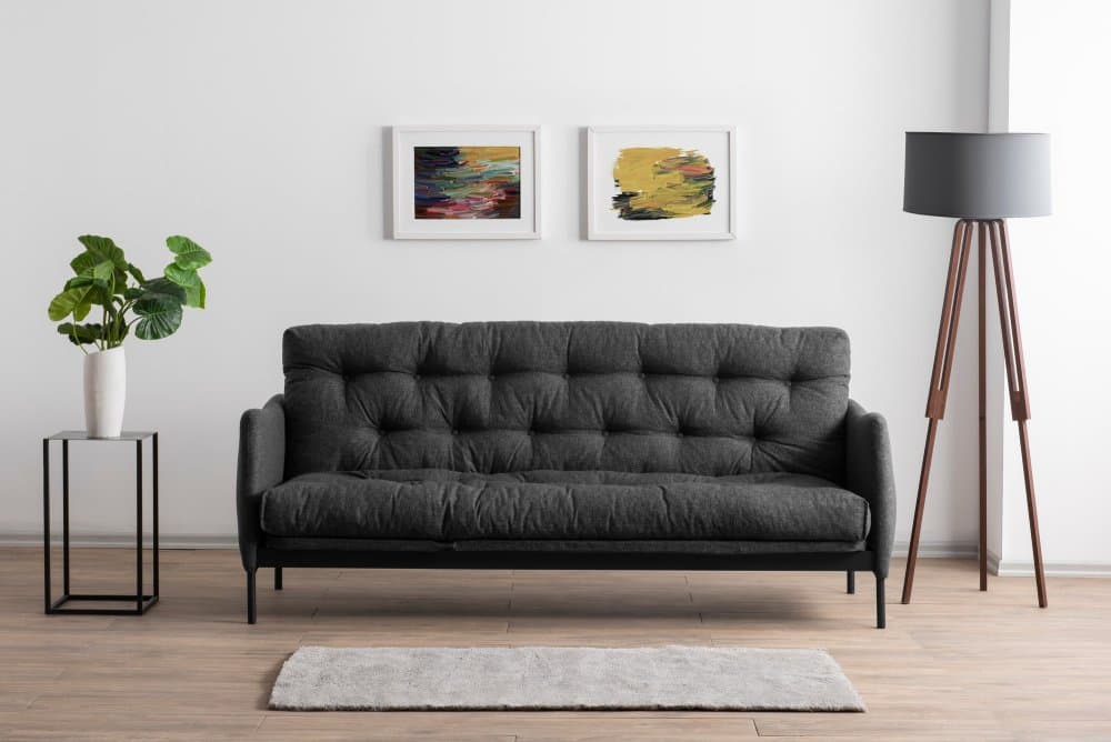 Trojmiestna rozkladacia pohovka Renge - Dark Grey 1