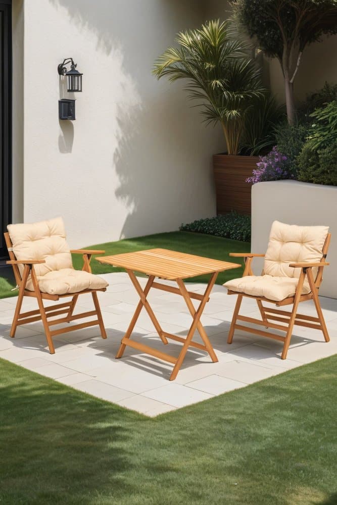 Garden Table & Chairs Set (3 Pieces) My025 1