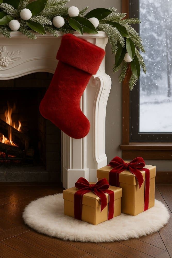 Christmas Stocking Pelush - Red 1