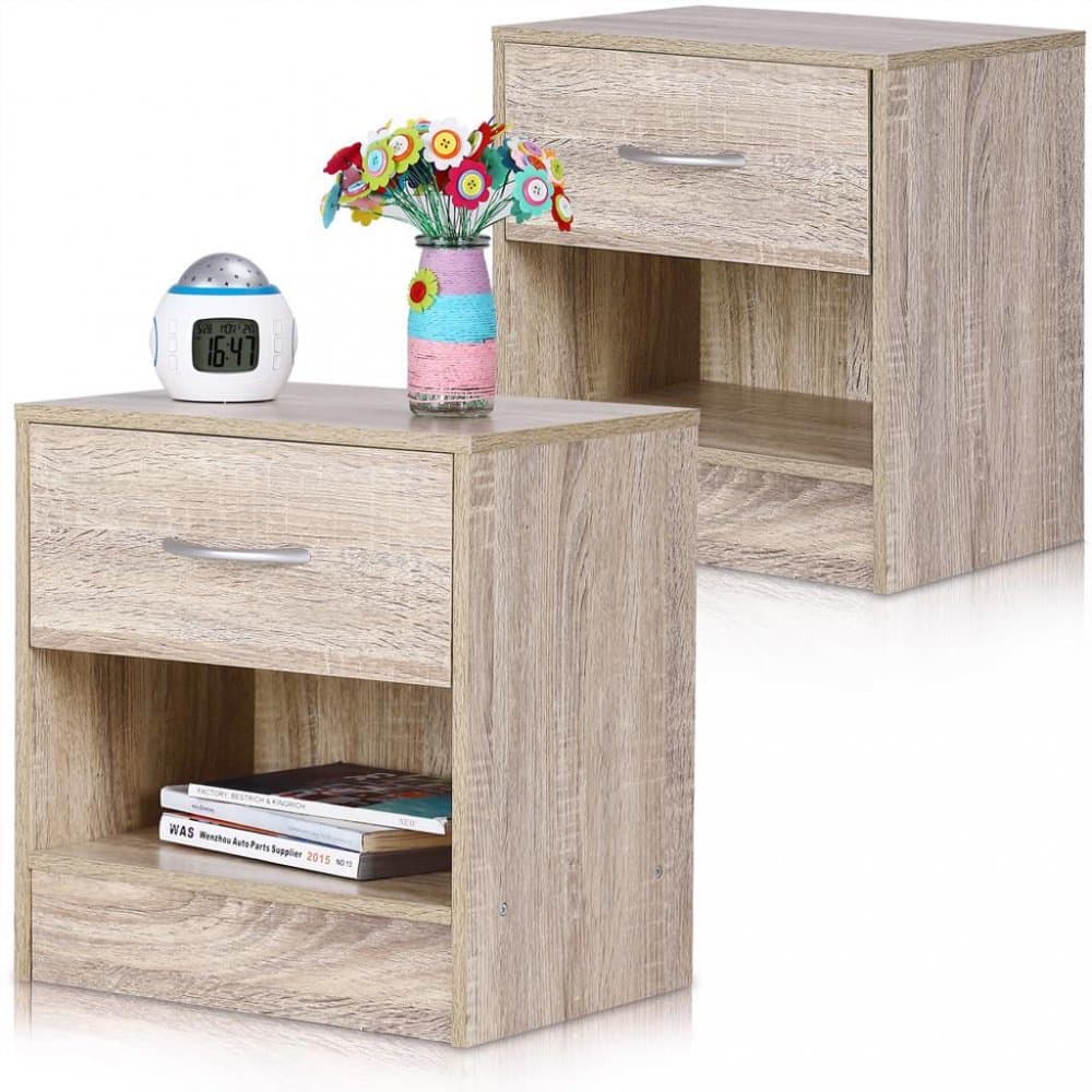 Nočný stolík 2 ks D3271 Dekorhome 1