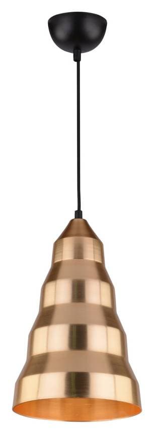 Závesná stropná lampa Vesuvio e27 zlatá
