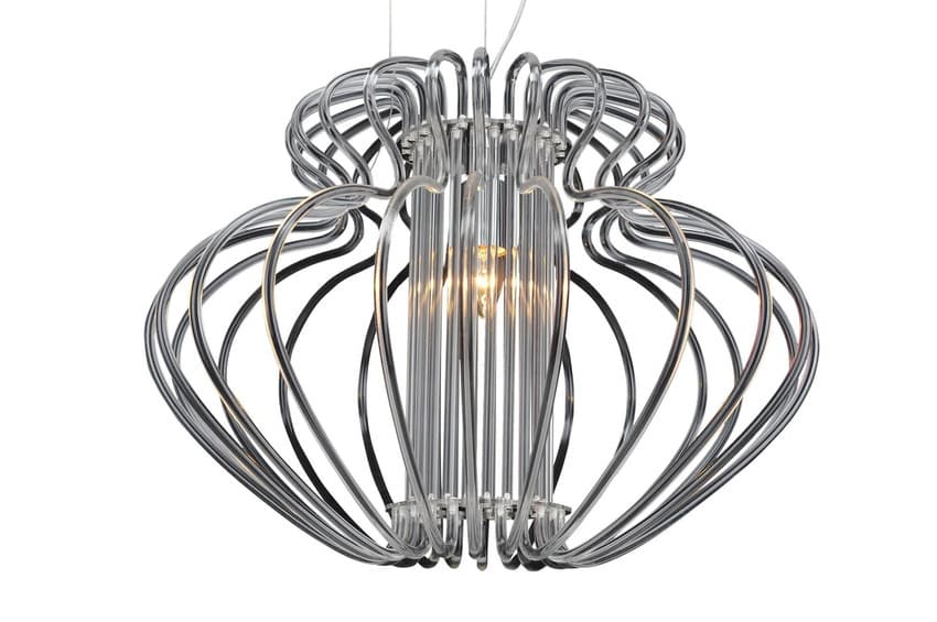 Závesná lampa biela 52x42cm Imperia