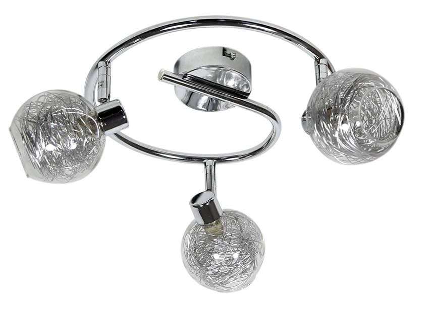 Candellux Lucas Spiral 3X40W G9 chróm