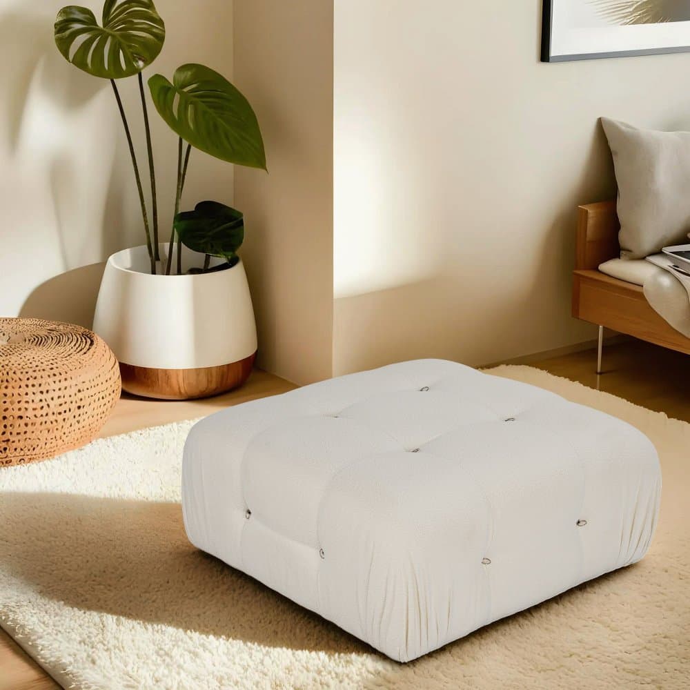 Taburetka Bubble Pouffe - Beige 1