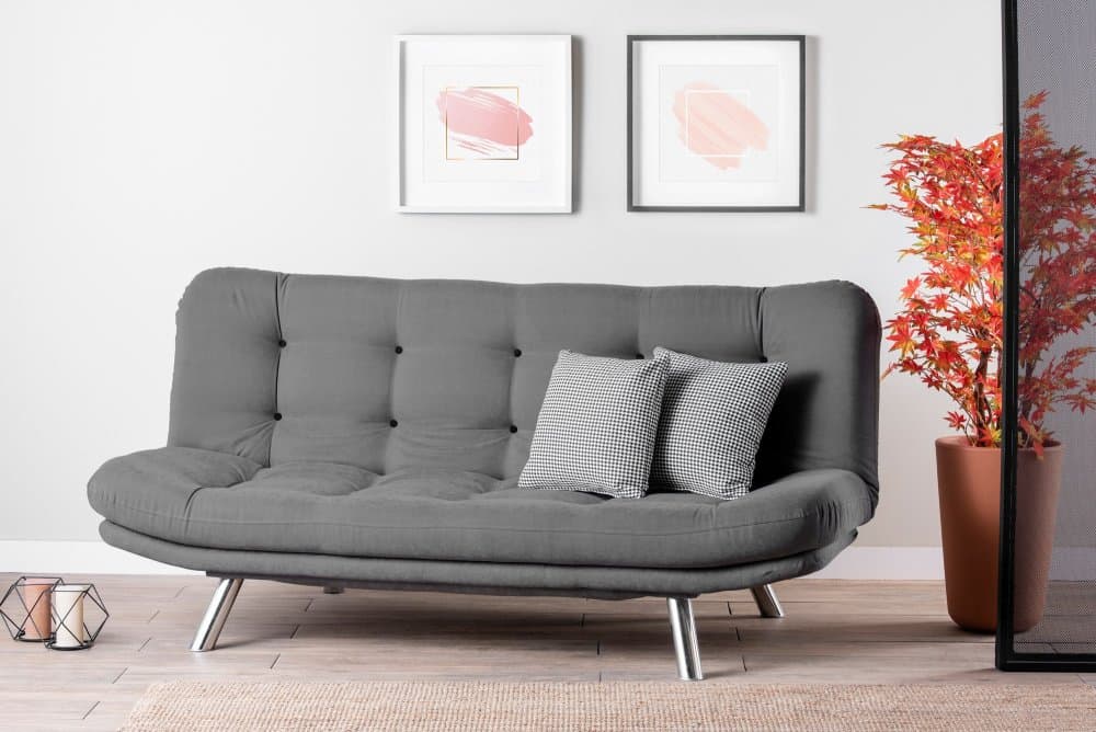 Trojmiestna rozkladacia pohovka Misa Sofabed - Grey 1