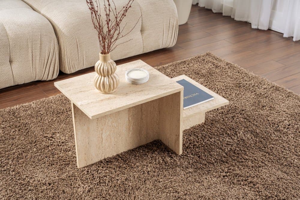 Konferenčný stolík Harmony - Travertine 1
