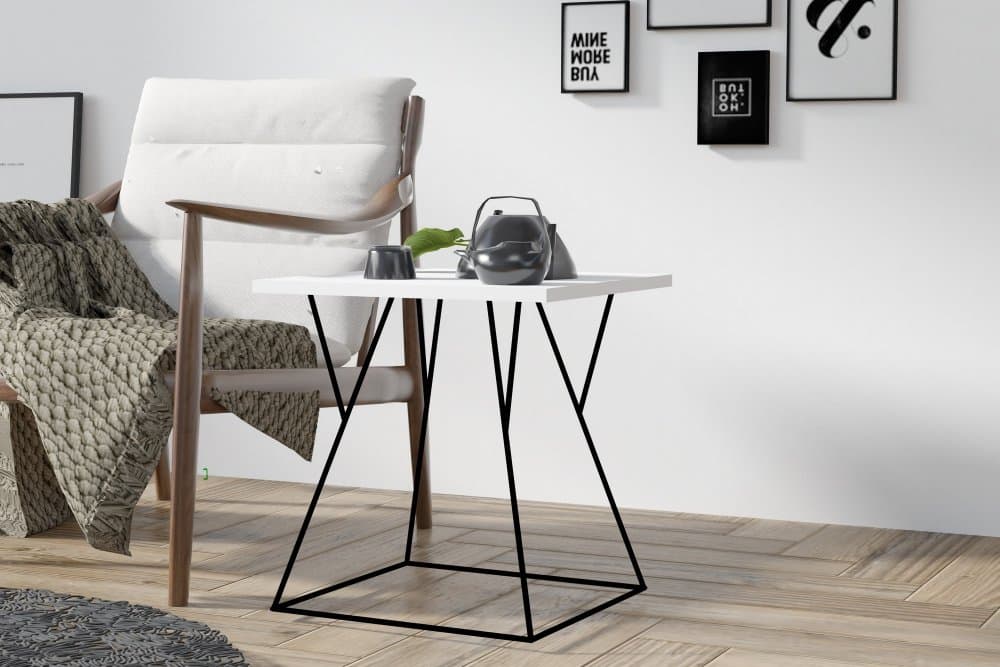 Konferenčný stolík Cassis - White 1
