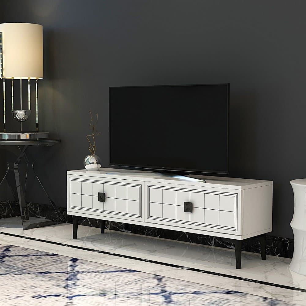 TV stolík Yuka 120 - White 1