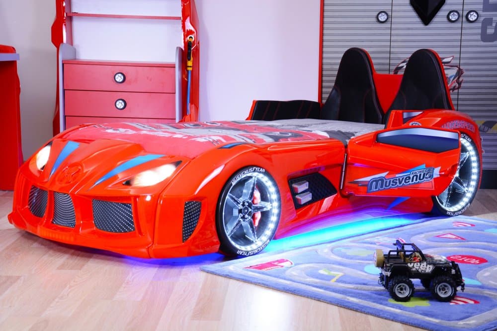 Car Bed Mnv3 - Red 1