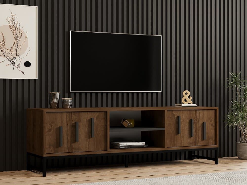 TV stolík Shape - Walnut 1