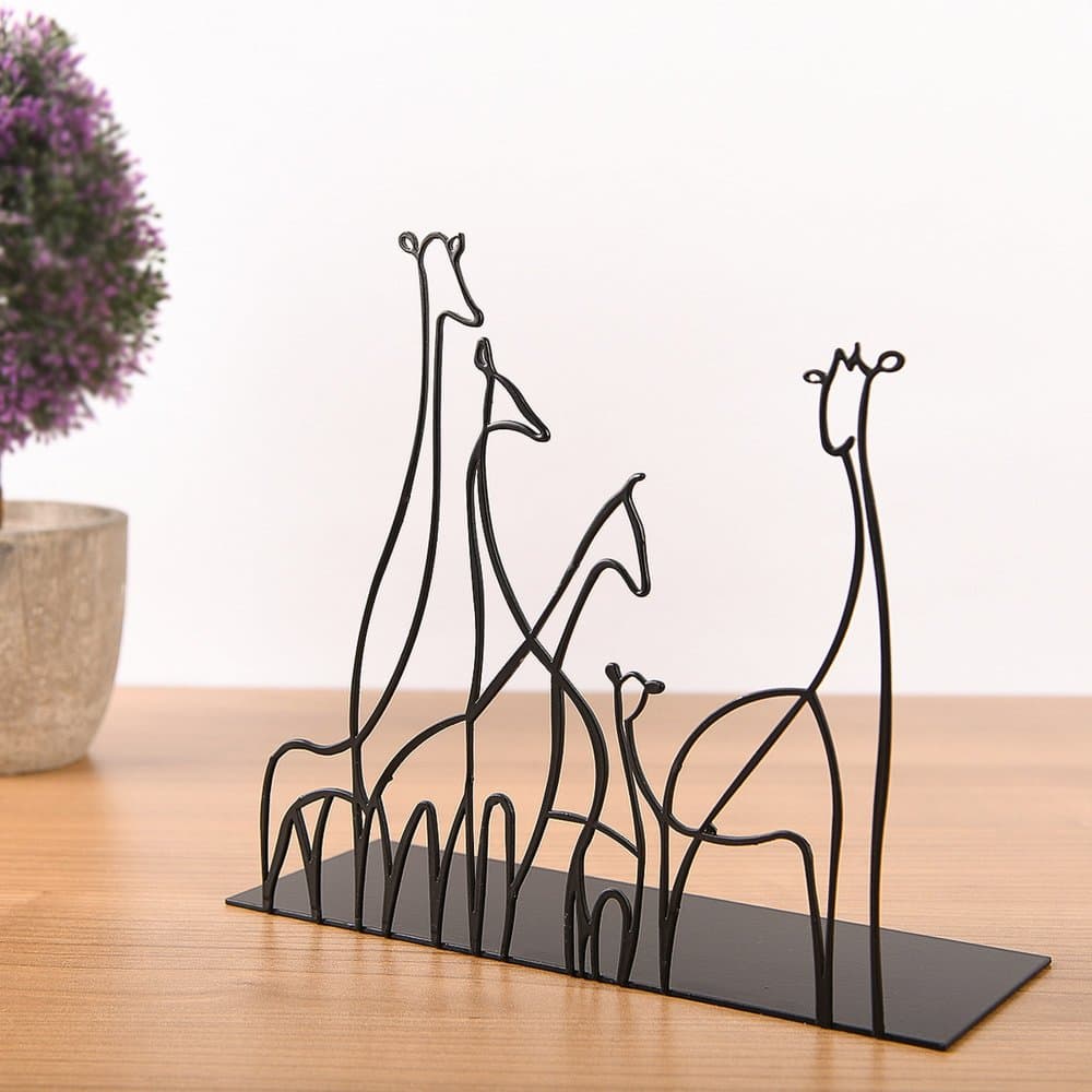 Dekoratívny predmet Giraffa - Black 1