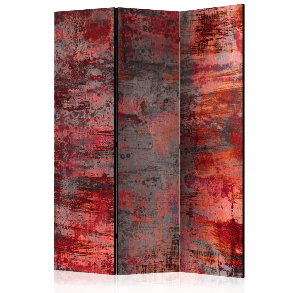 Paraván Red Metal Dekorhome 1