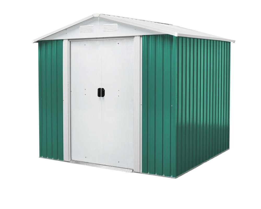 Záhradný domček 184x119 cm kovový Lanitplast 1
