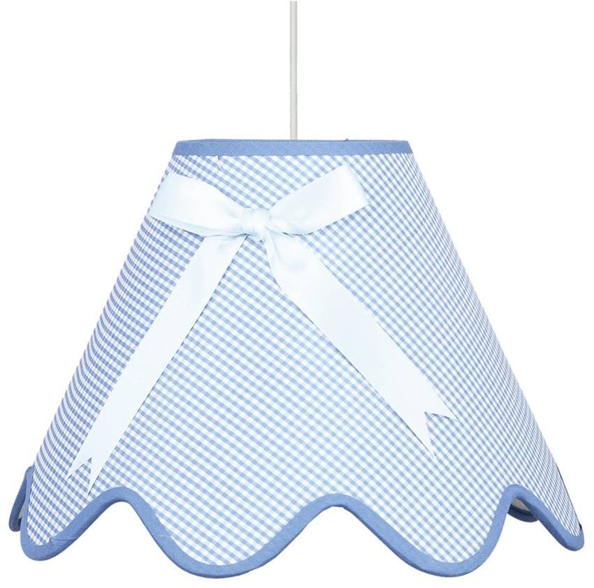 Závesná stropná lampa Lola e27 modrá 1