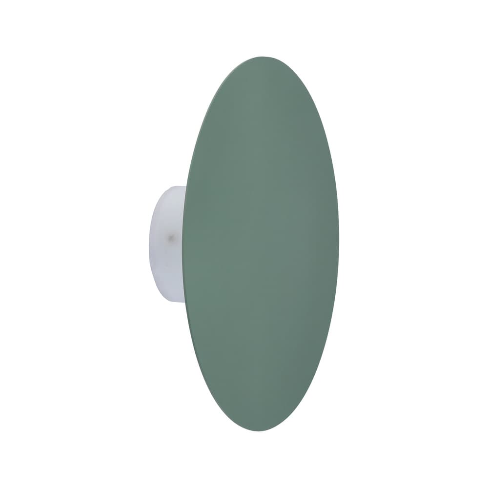 Zelená kovová LED nástenná lampa 6W 250mm Holar Ledea 1