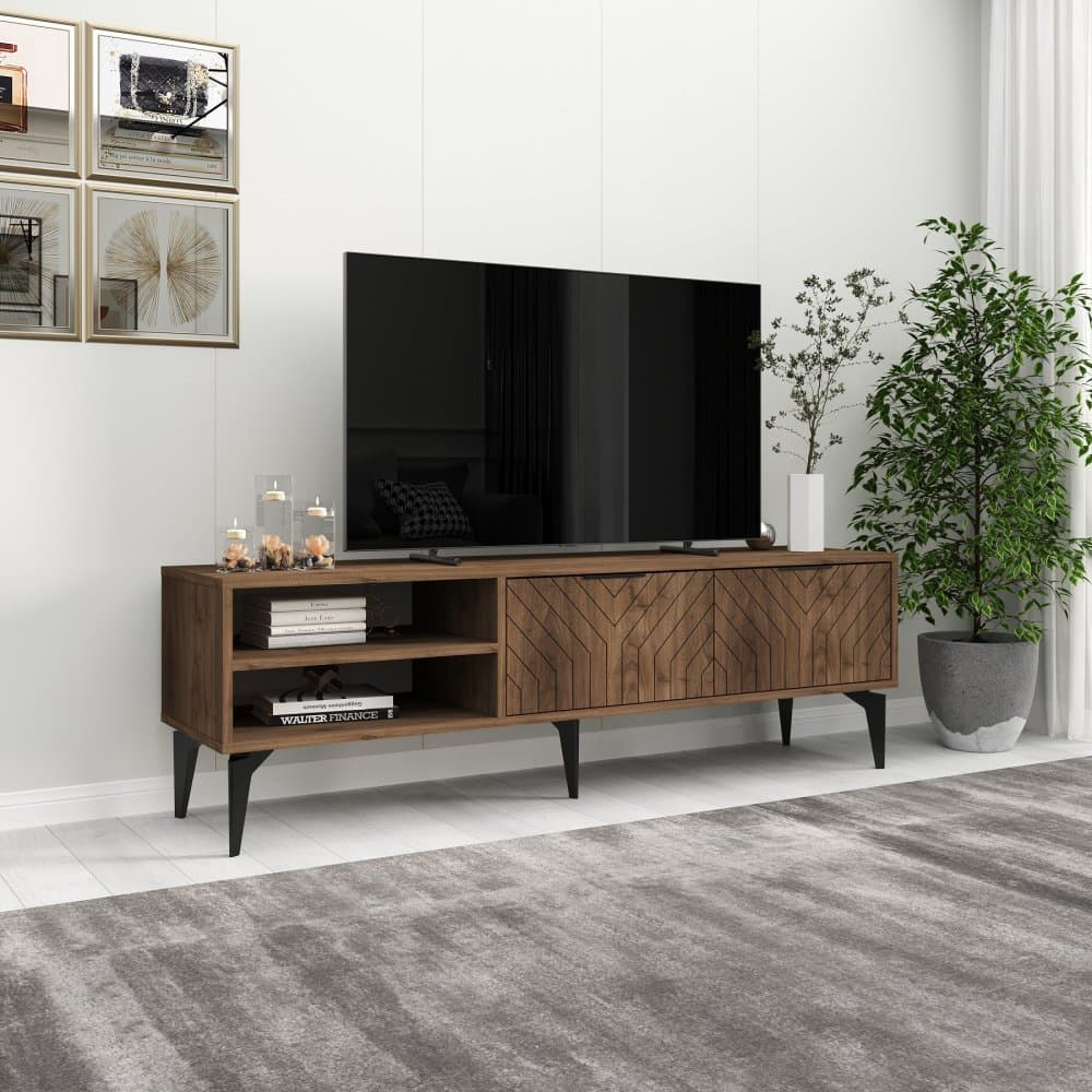 TV stolík Regina - Walnut 1