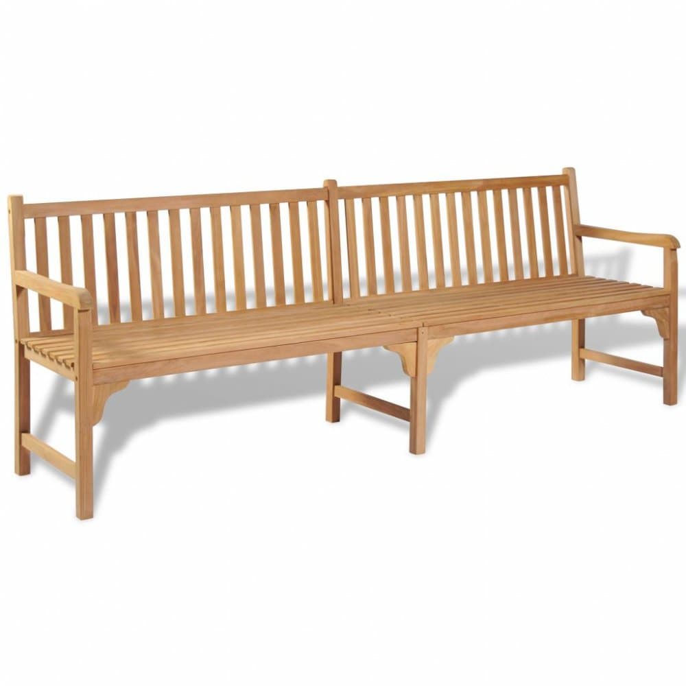 Záhradná lavica 240 cm teak Dekorhome 1