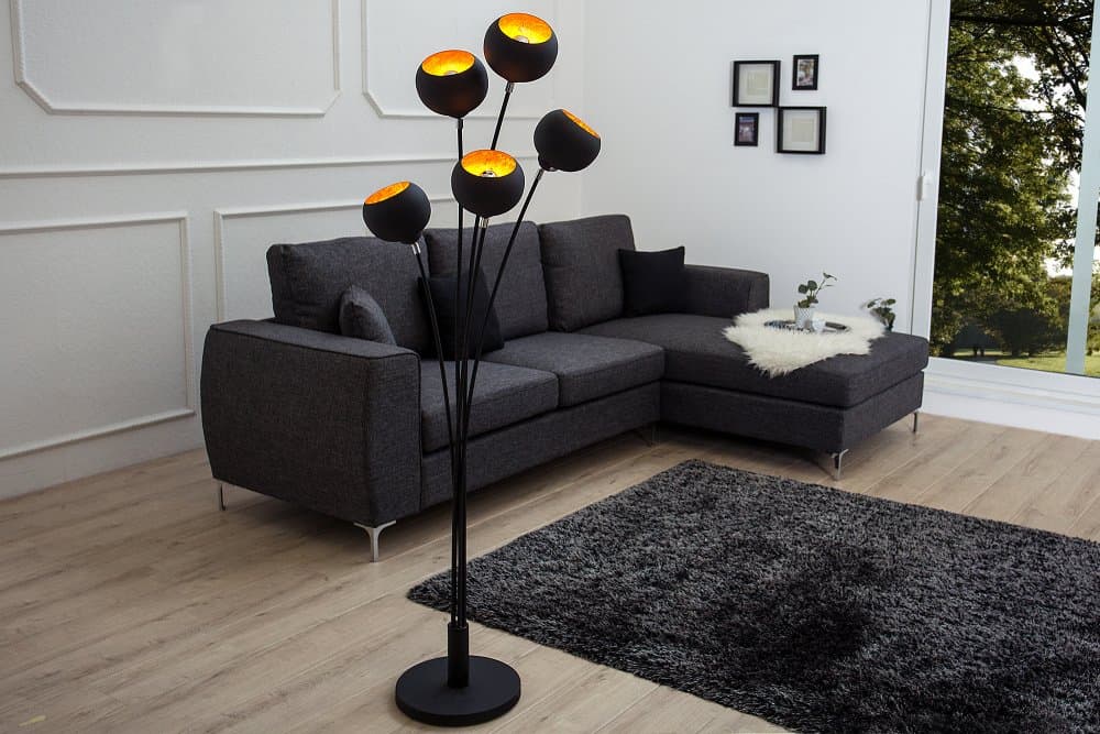 Stojacia lampa KIGALI Dekorhome 1
