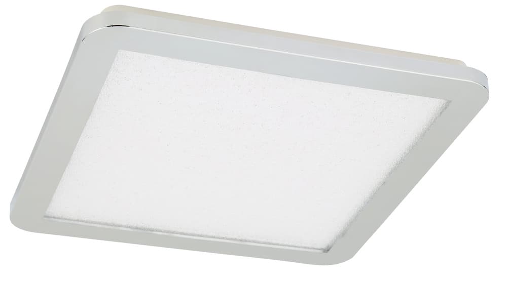 Minimalistická stropná lampa do kúpeľne NEXIT - strieborný chróm 30 cm - stropná lampa so stmievaním LED 3000K 18W IP44