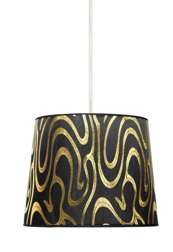 Stropná lampa Tiger E27 zlatá 1