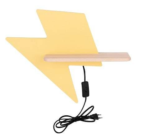 Detská nástenná lampa s LED osvetlením 4W Lightning