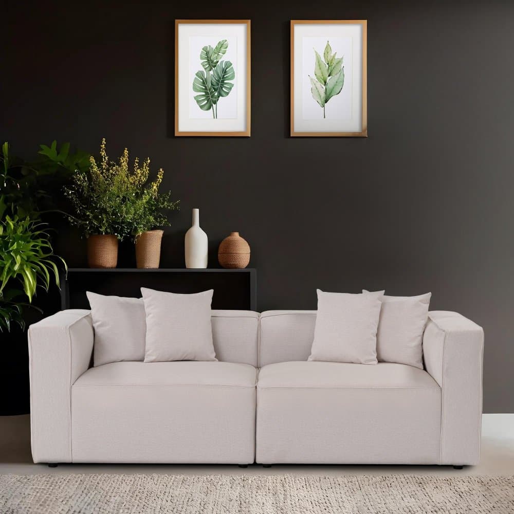 Dvojmiestna pohovka Mora XL 2 Seat - Ecru