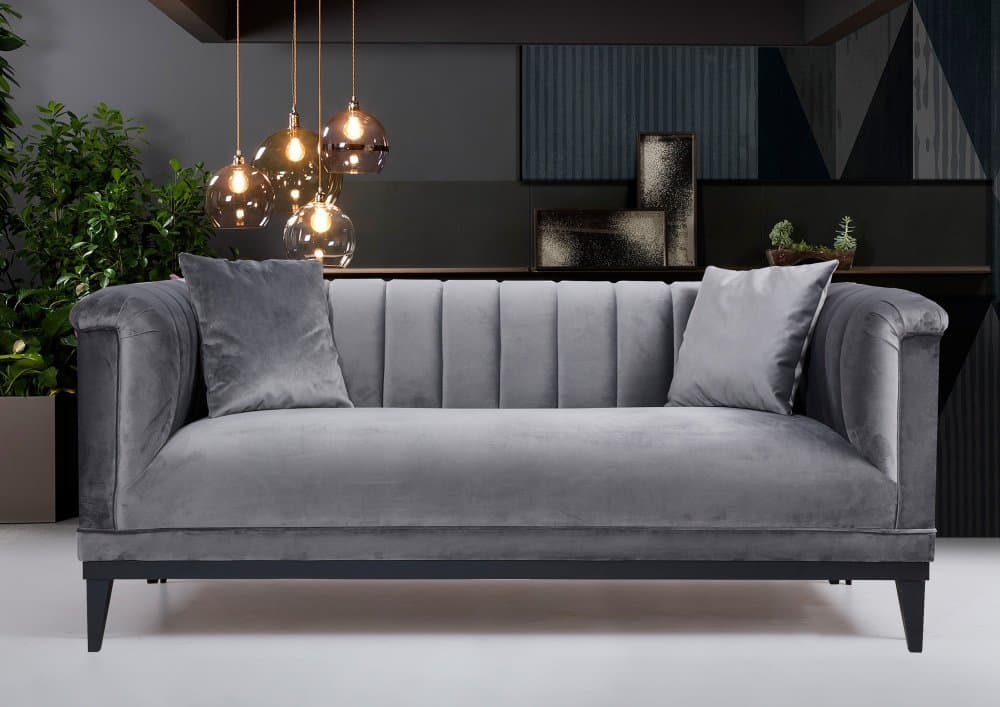 Dvojmiestna pohovka Trendy - Dark Grey 1