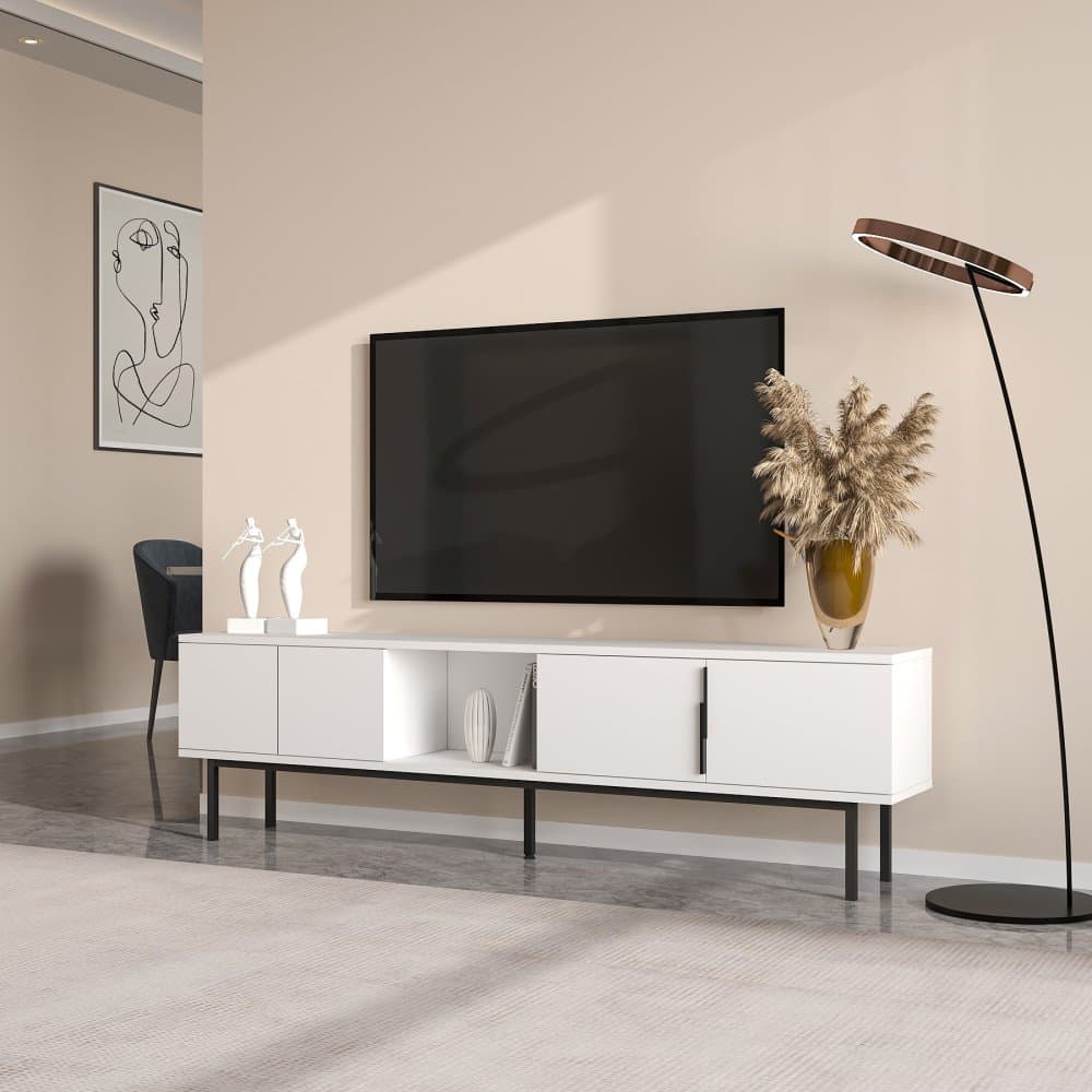 TV stolík Ramsey - White