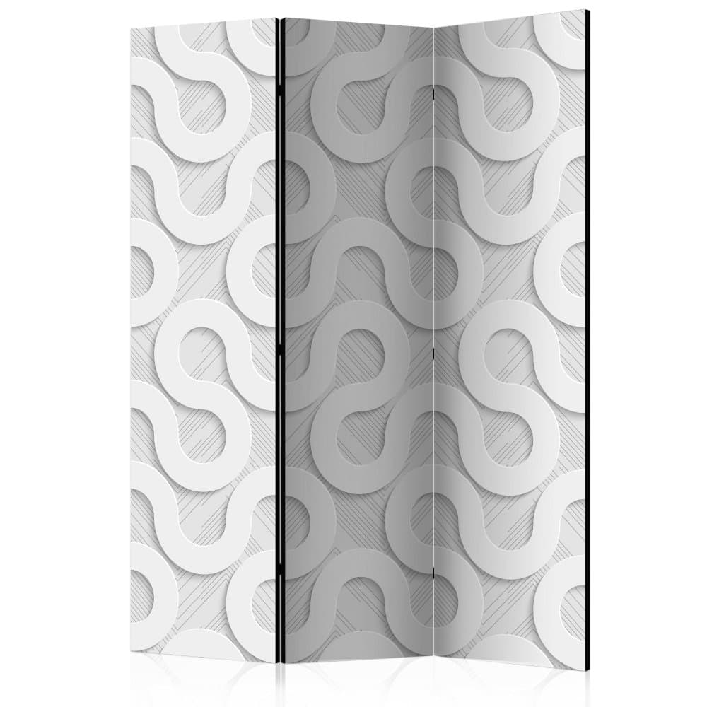 Paraván Grey Spirals Dekorhome 1